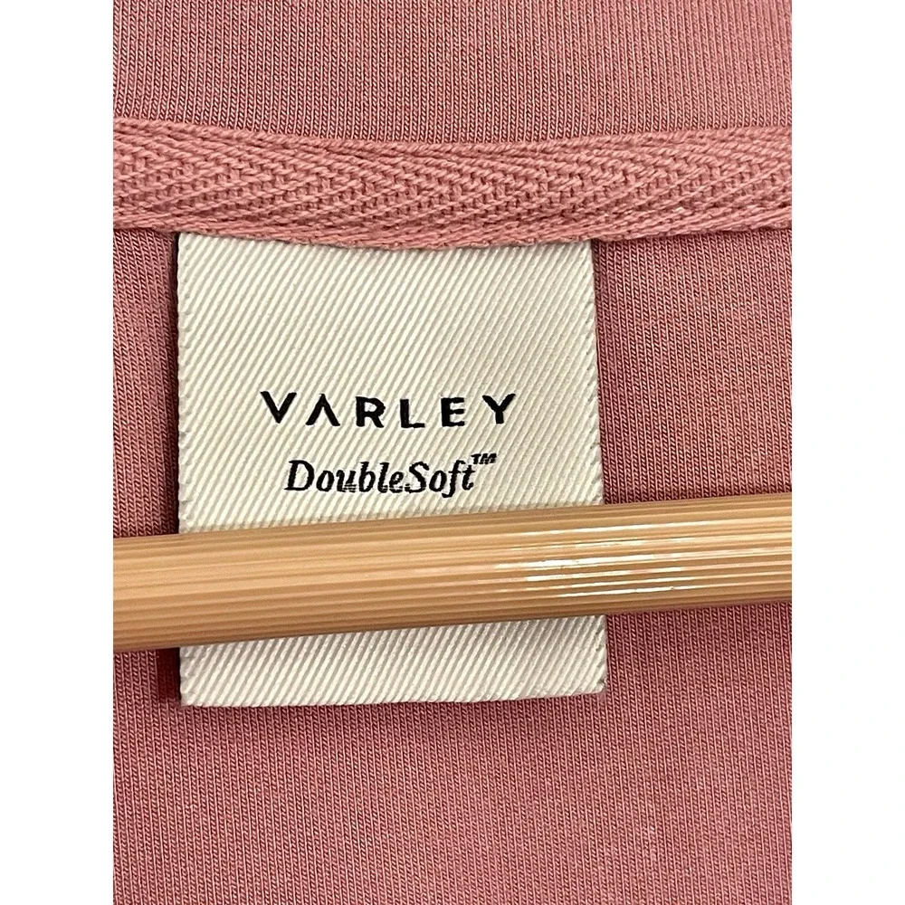 VARLEY SET Magnolia Half-Zip Sleeveless Tank Isabella Mid-Rise Short 4